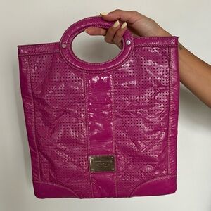 Fuchsia pink tommy Hilfiger bag